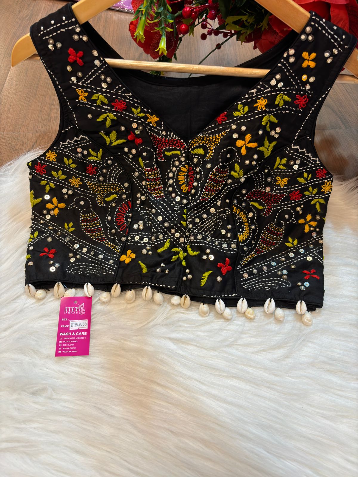 Kantha Raag Designer Blouse With Handwork