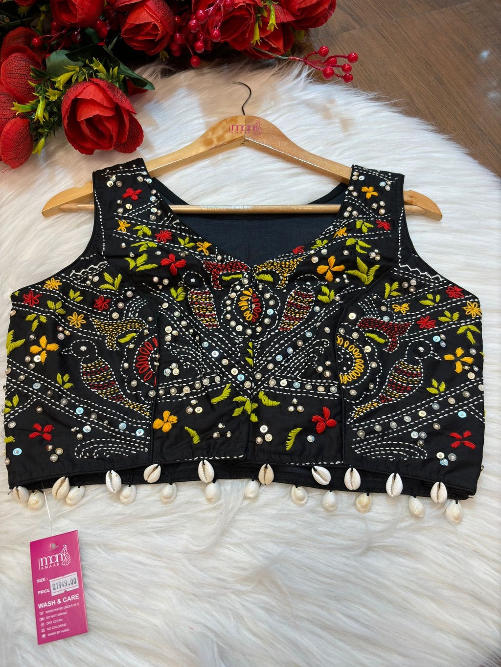 Kantha Raag Designer Blouse With Handwork