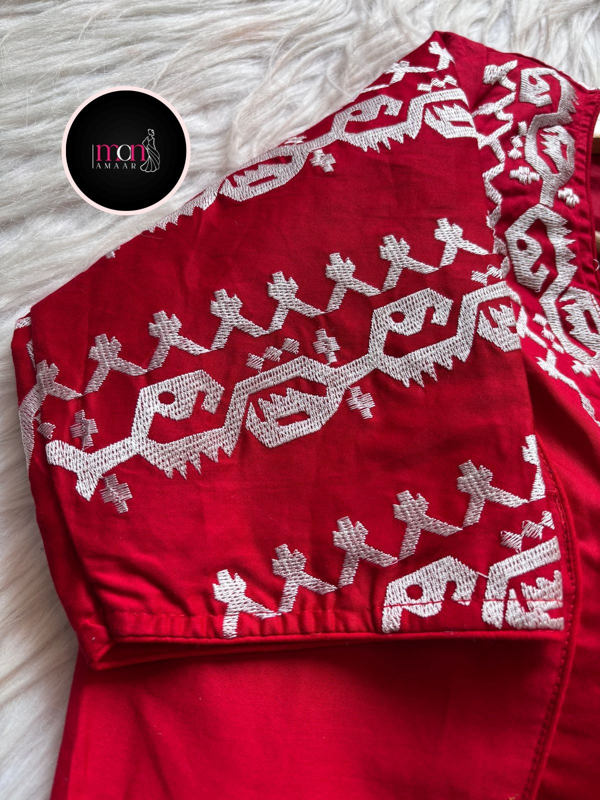 Feel Of Jamdani -  Designer Blouse