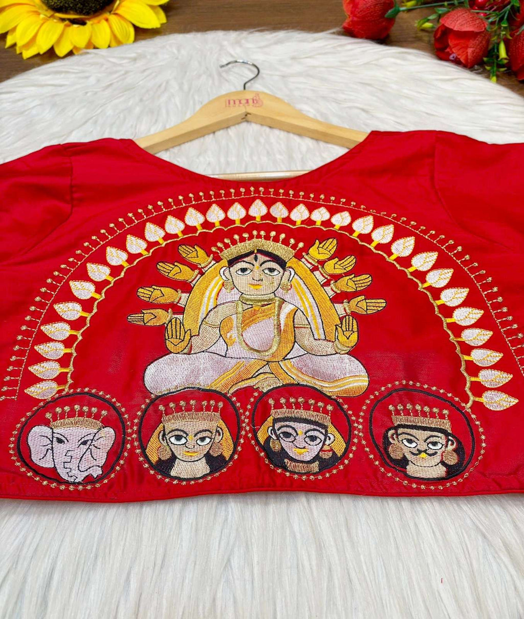Agomoni (Traditional Designer Blouse)