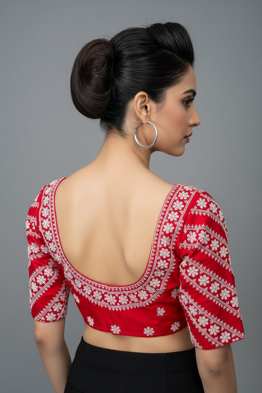 Classic Sundari Cotton Blouse