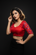 Param Sundari Cotton Blouse