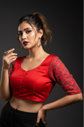 Param Sundari Cotton Blouse
