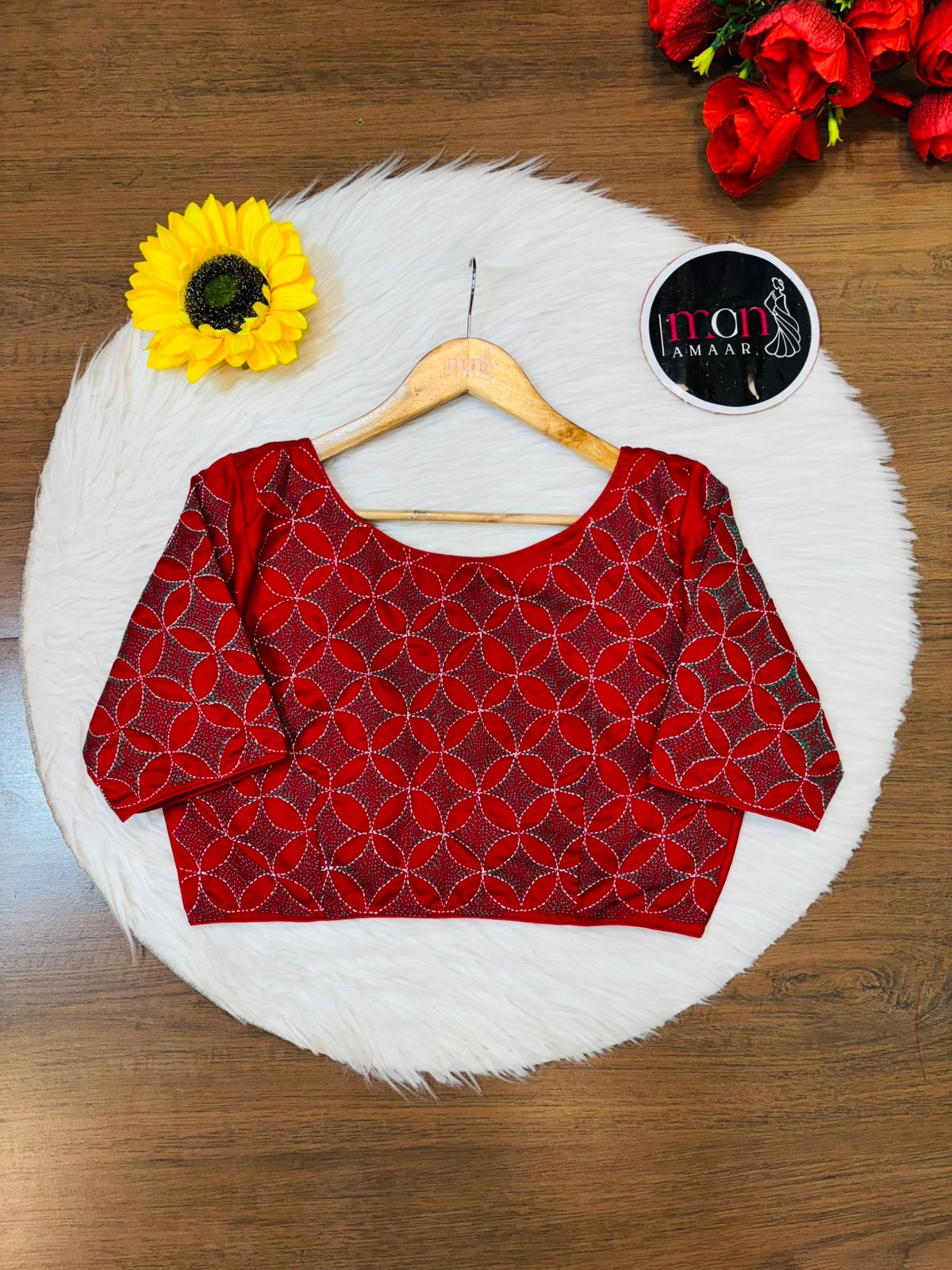 Param Sundari Cotton Blouse