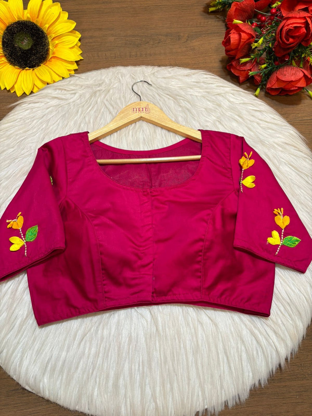 Petal Symphony - Designer 3D Blouse