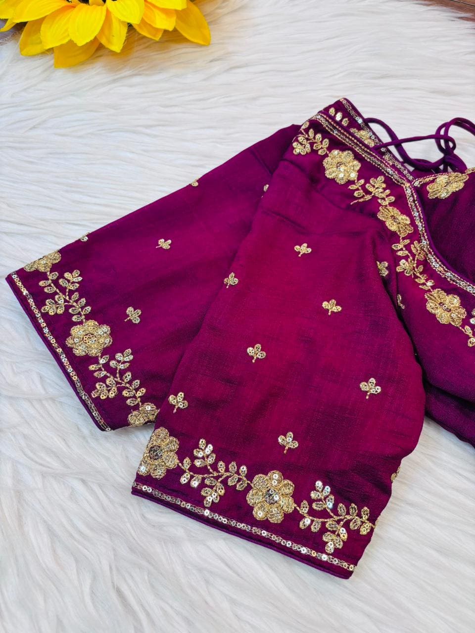 Jhalak-Zari Embroidered Blouse