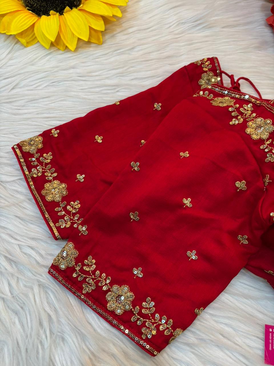 Jhalak-Zari Embroidered Blouse