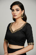 Florea Designer Vichitra Silk Blouse