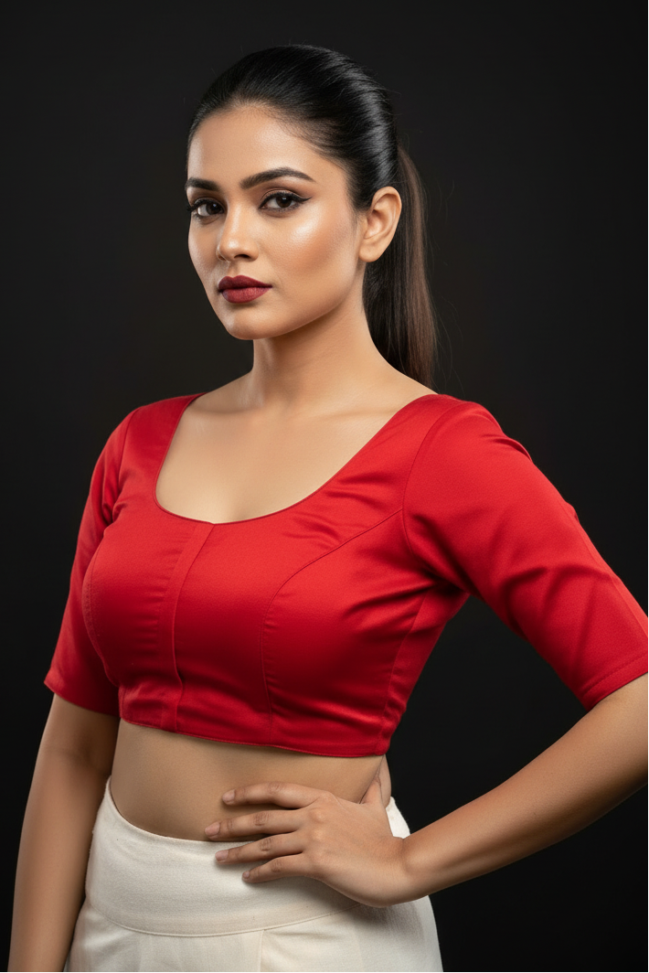 Warm Wishes Fancy Designer Blouse