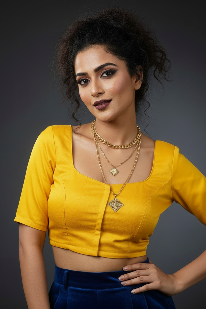 Warm Wishes Fancy Designer Blouse