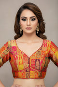 Heart Of Gold-Designer Blouse