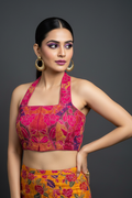 Queen Bee Kantha Stitch Blouse