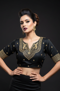 Each Stitch Designer Cotton Silk Blouse