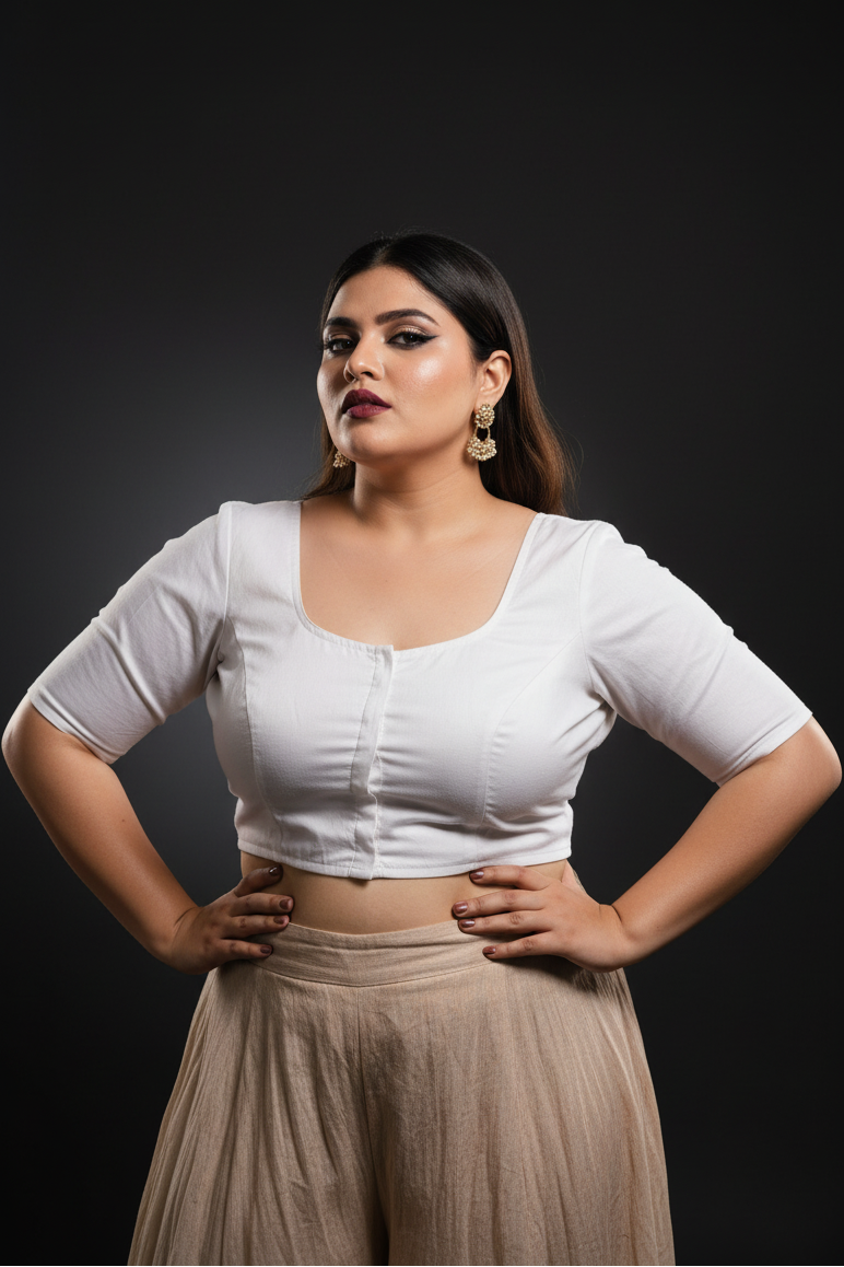 Day-To-Day Beautiful Designer Cotton Blouse