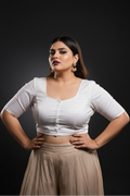 Day-To-Day Beautiful Designer Cotton Blouse