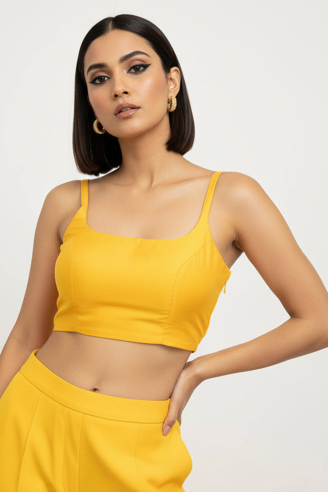 The Bonedi Baddie - Solid Fancy Designer Blouse