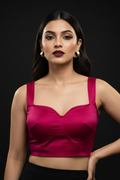 Fantastic Five-Solid Fancy Designer Blouse