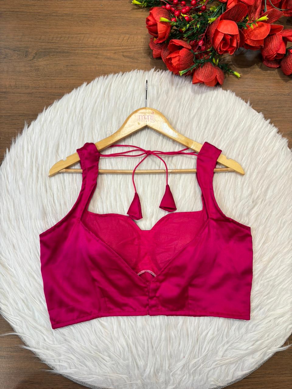 Fantastic Five-Solid Fancy Designer Blouse