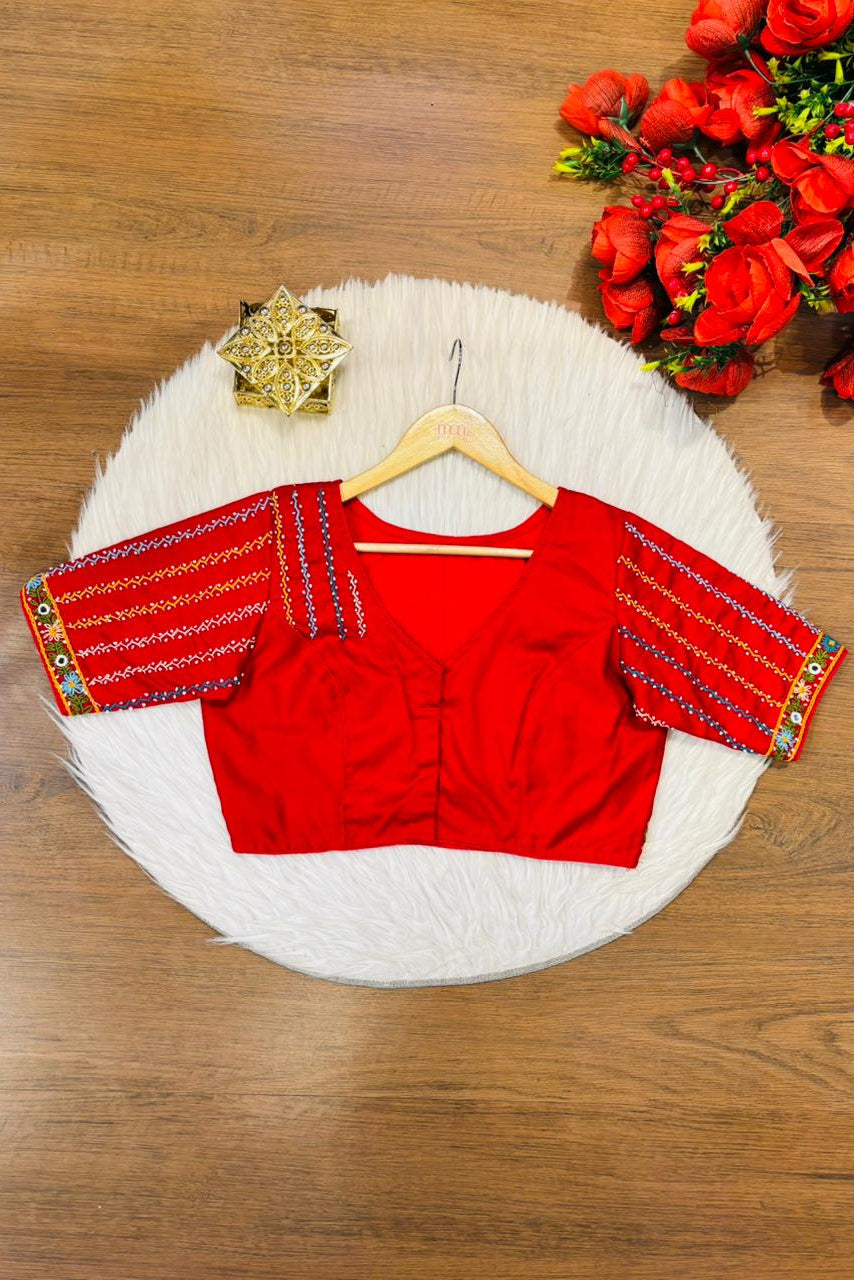 Bhumi-Multicolor Handwork Blouse