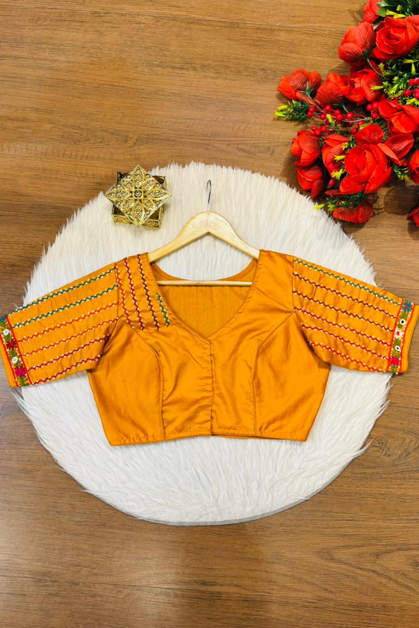 Bhumi-Multicolor Handwork Blouse