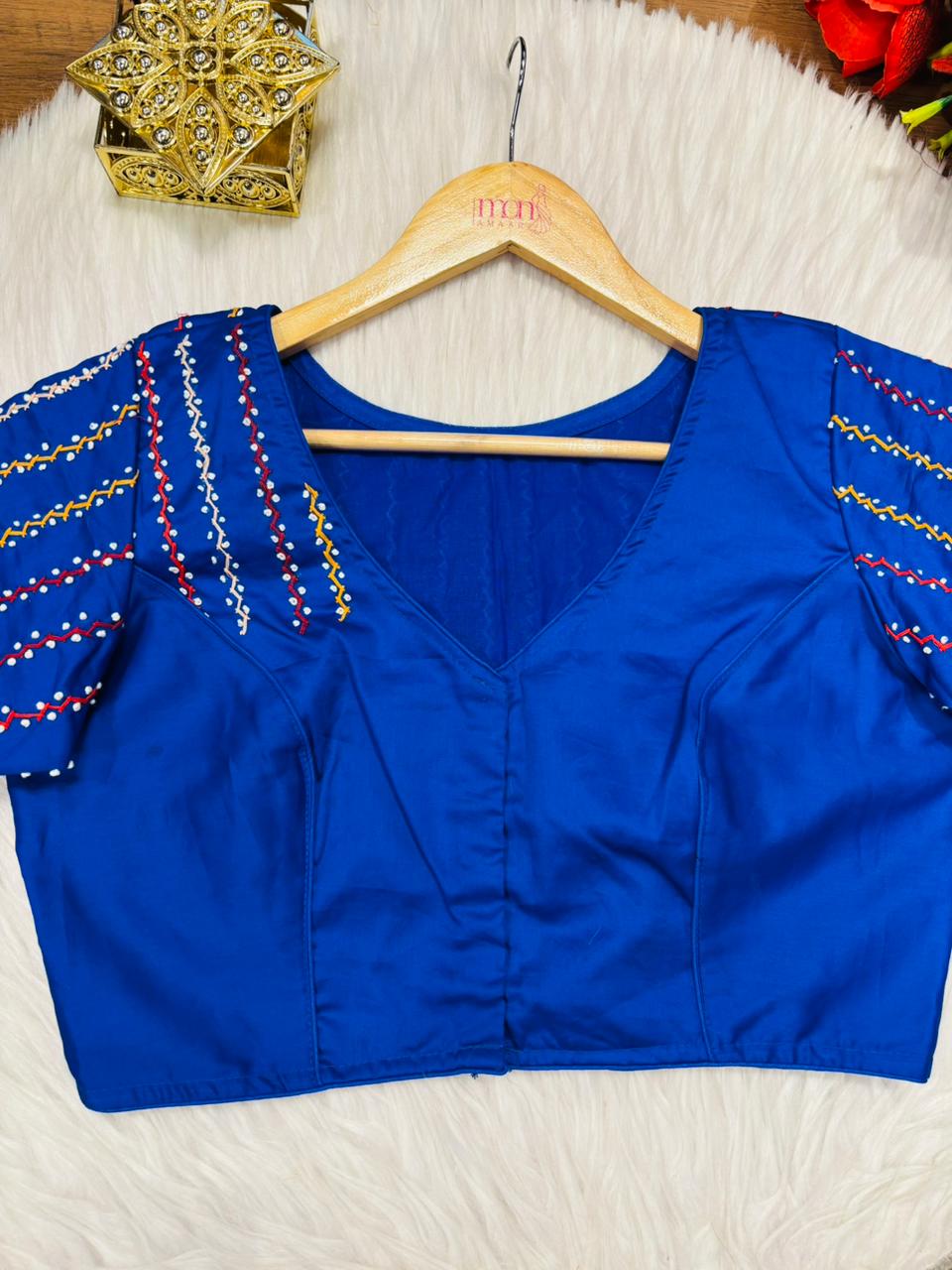 Bhumi-Multicolor Handwork Blouse