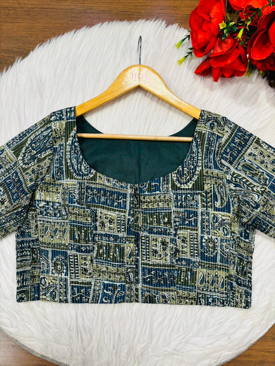 Flexi Dream -Smoky Stretchable Blouse