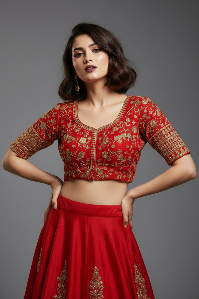 Velvet Dynasty- Designer Blouse