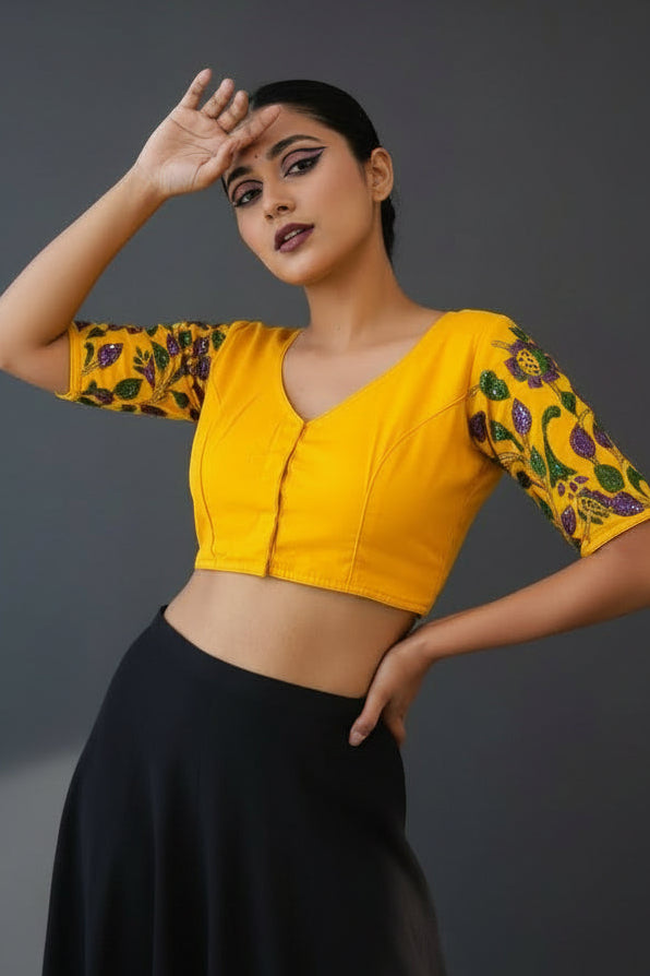 Kantha Mist-Designer Blouse
