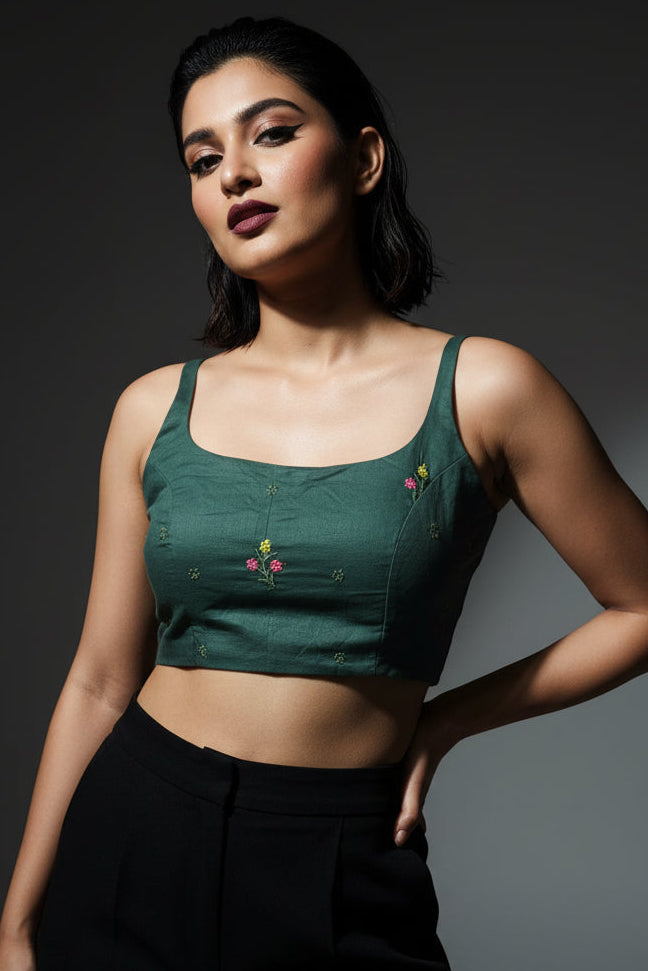 Steady Ideas- Embroidered Blouse