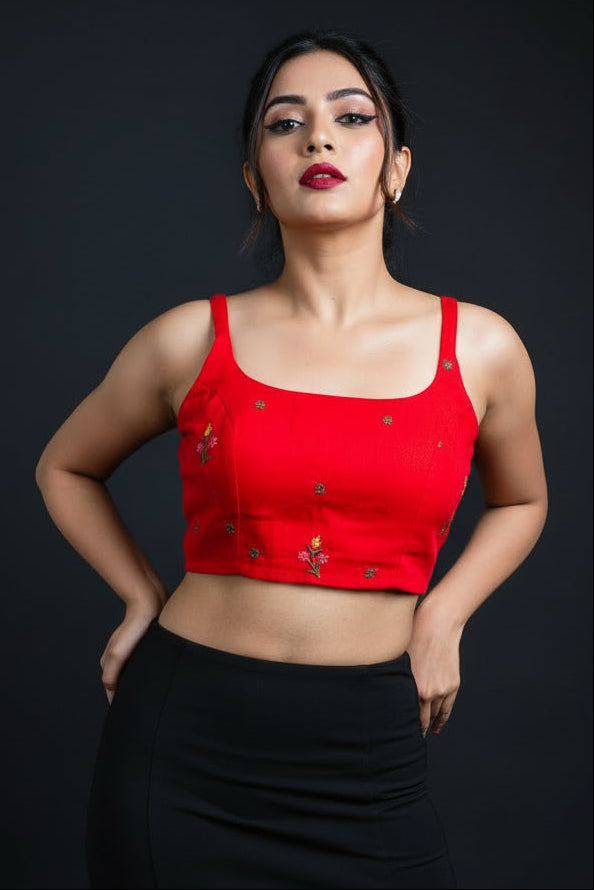 Steady Ideas- Embroidered Blouse