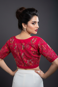 Threaded Luxury Handwork Blouse