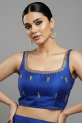 Glamour Galore – Fancy Zari Work Designer Blouse