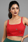 Ethnic Charm Designer Cotton Blouse