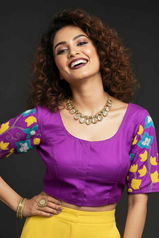 Timeless stitches Handwork Blouse