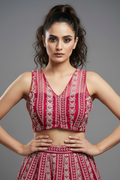 Delicate Threads Designer Net Blouse