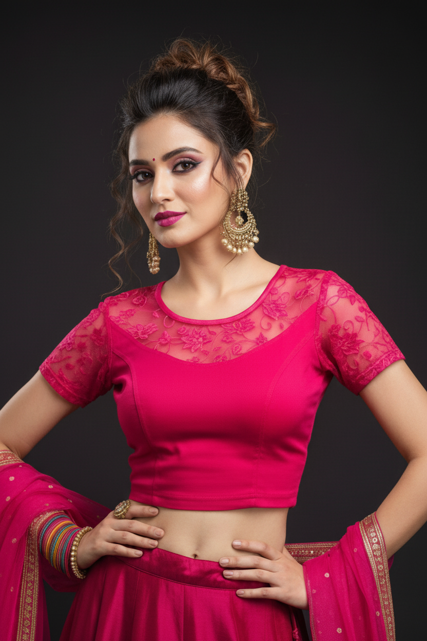 The Fashion Icon-Stretchable Blouse