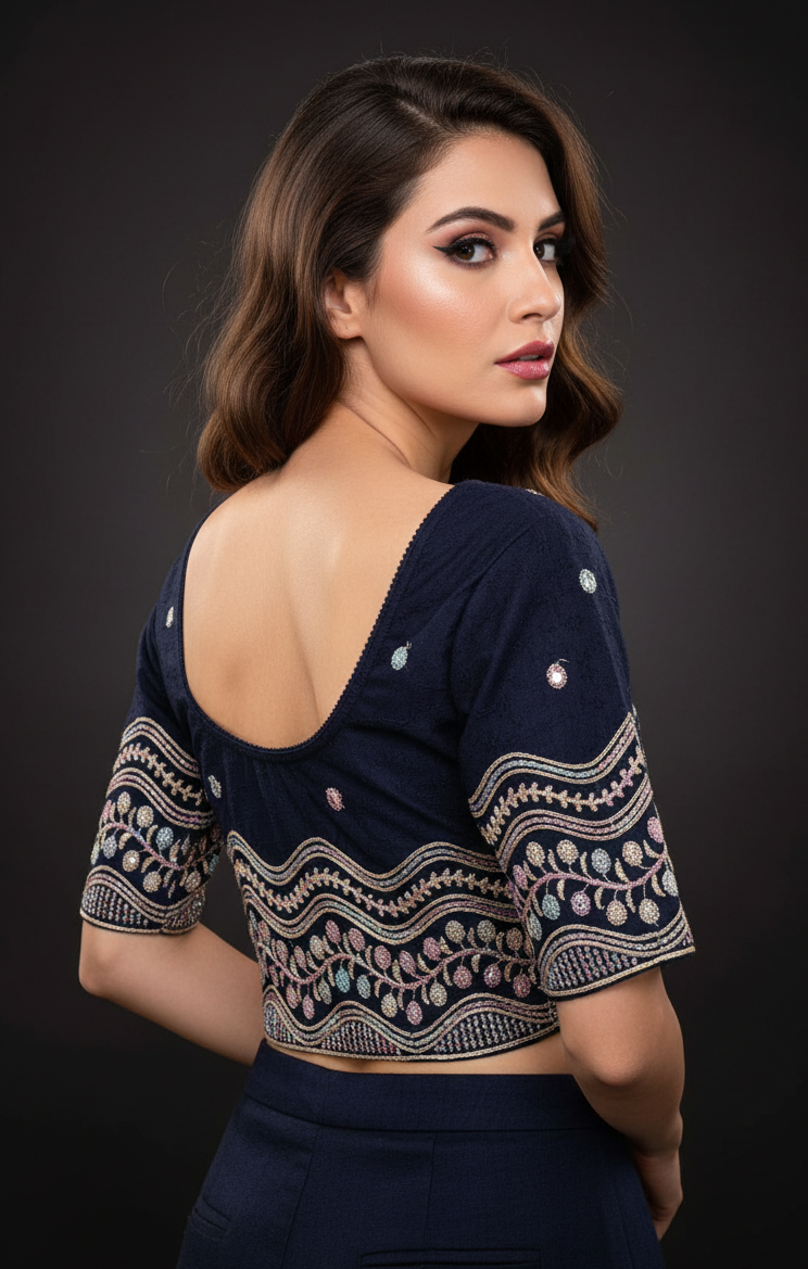 Bend the Trend-Stretchable Knitted Blouse