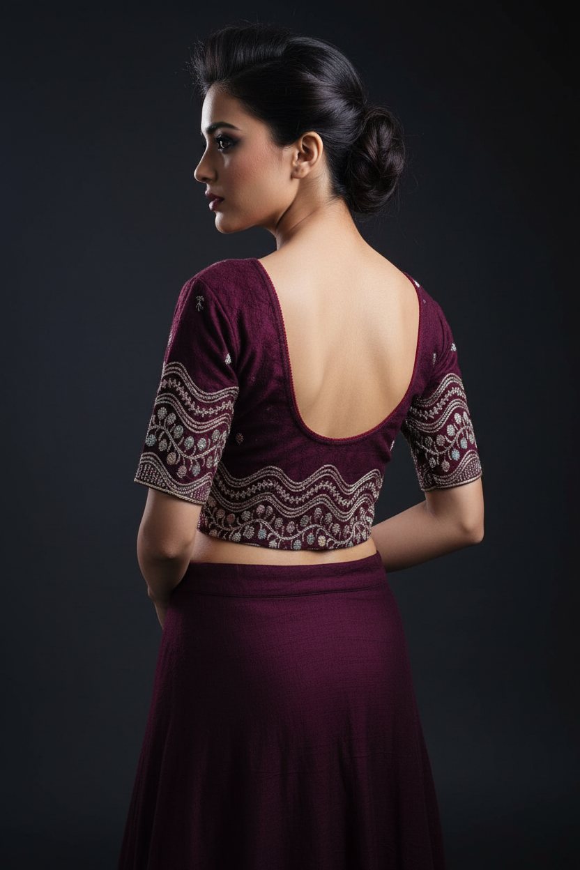 Bend the Trend-Stretchable Knitted Blouse