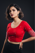 Bend the Trend-Stretchable Knitted Blouse