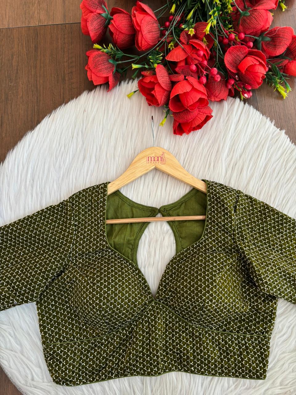 Let The party Begin-Designer Fendy Silk Blouse