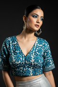 Forever Things-V Neck Cotton Blouse