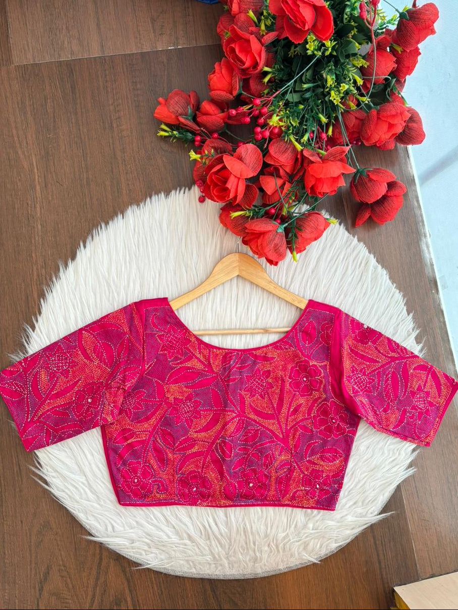 Soft Thoughts-Reverse Thread  Blouse