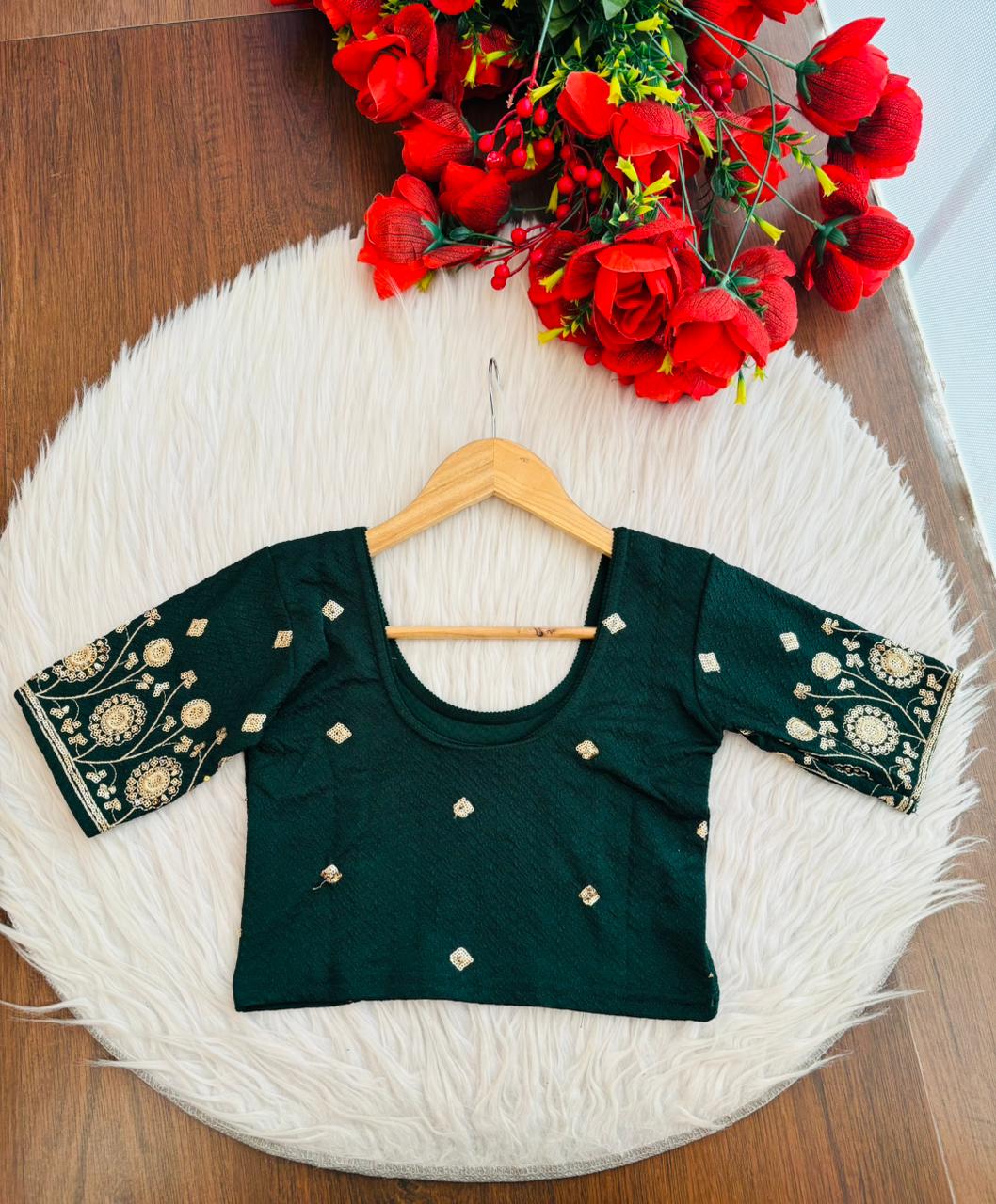 Hot Threadz-Stretchable Knitted Blouse