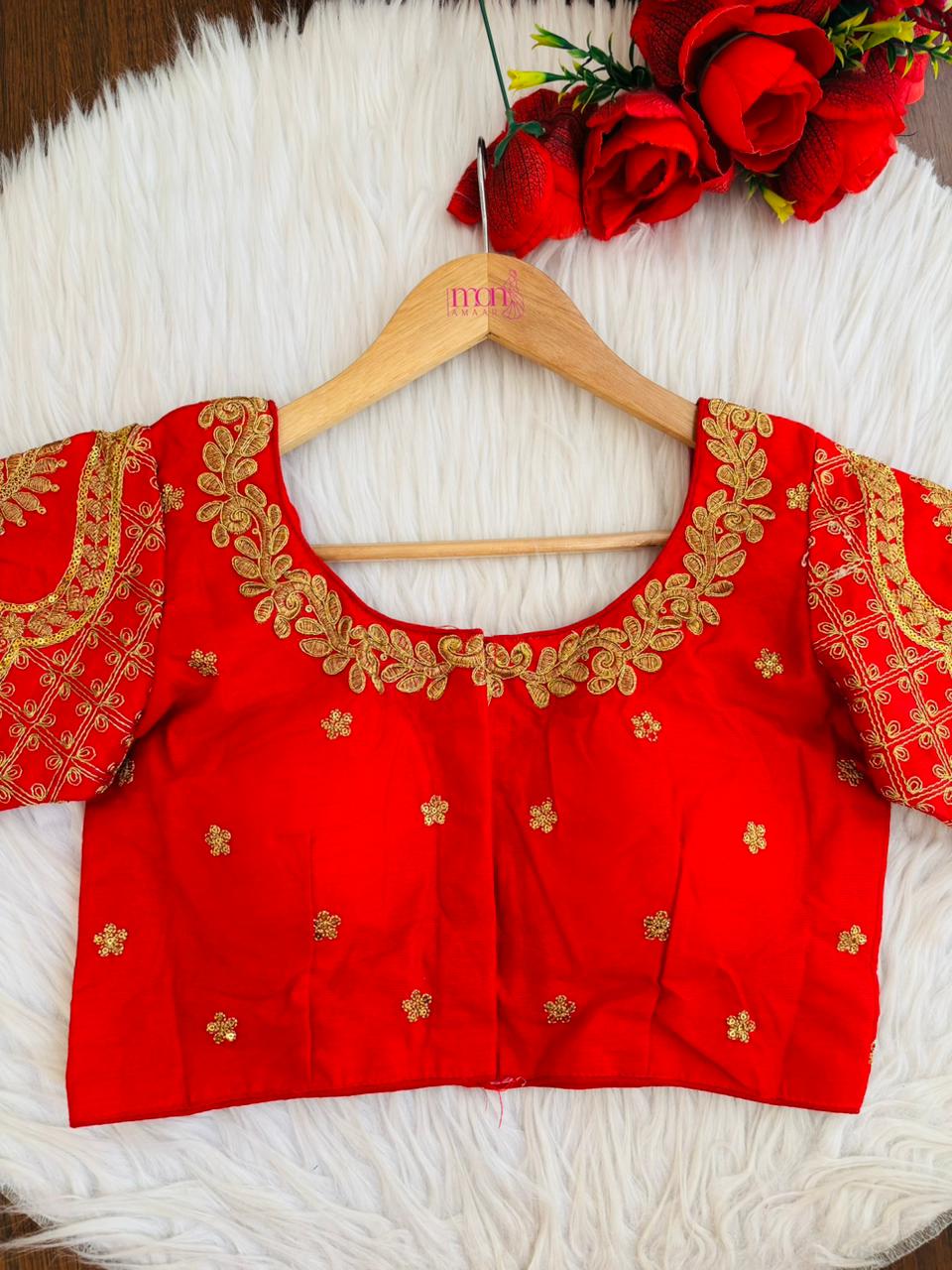 Ruby Radiance New Designer Blouse