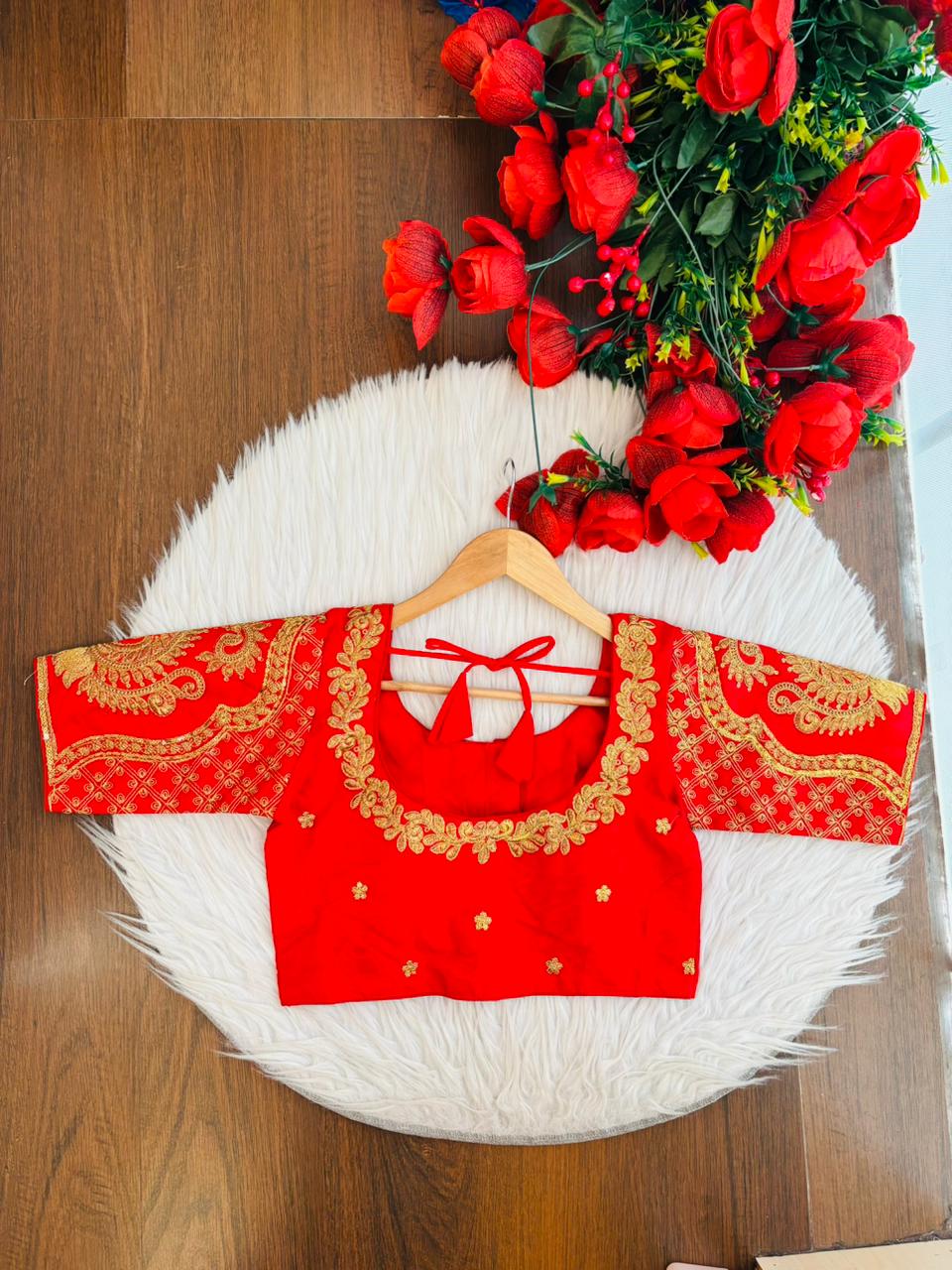 Ruby Radiance New Designer Blouse