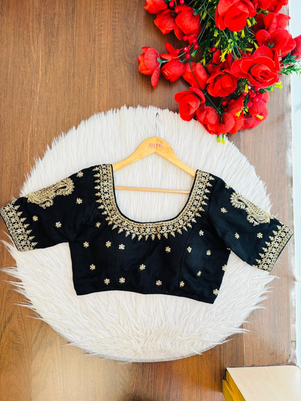 Gold Glitz New Designer Blouse