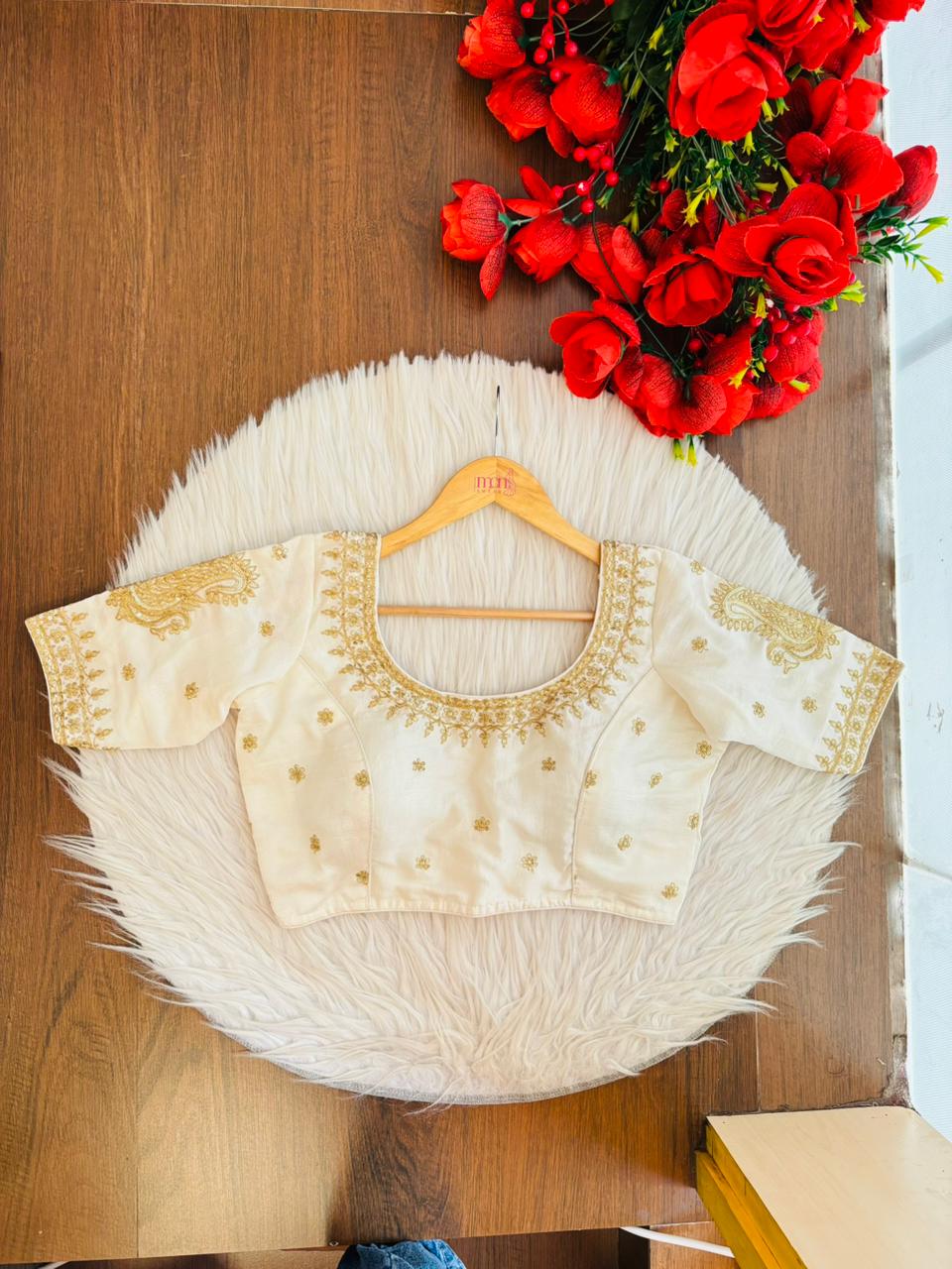 Gold Glitz New Designer Blouse