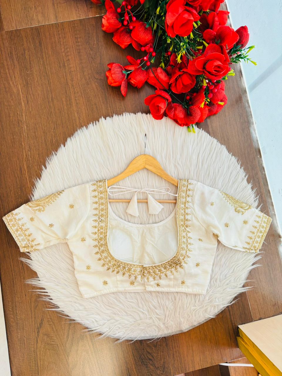 Gold Glitz New Designer Blouse