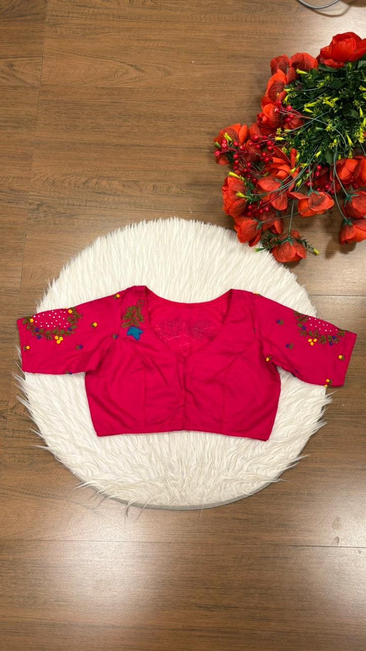 A Bloom To Remember Handwork Blouse