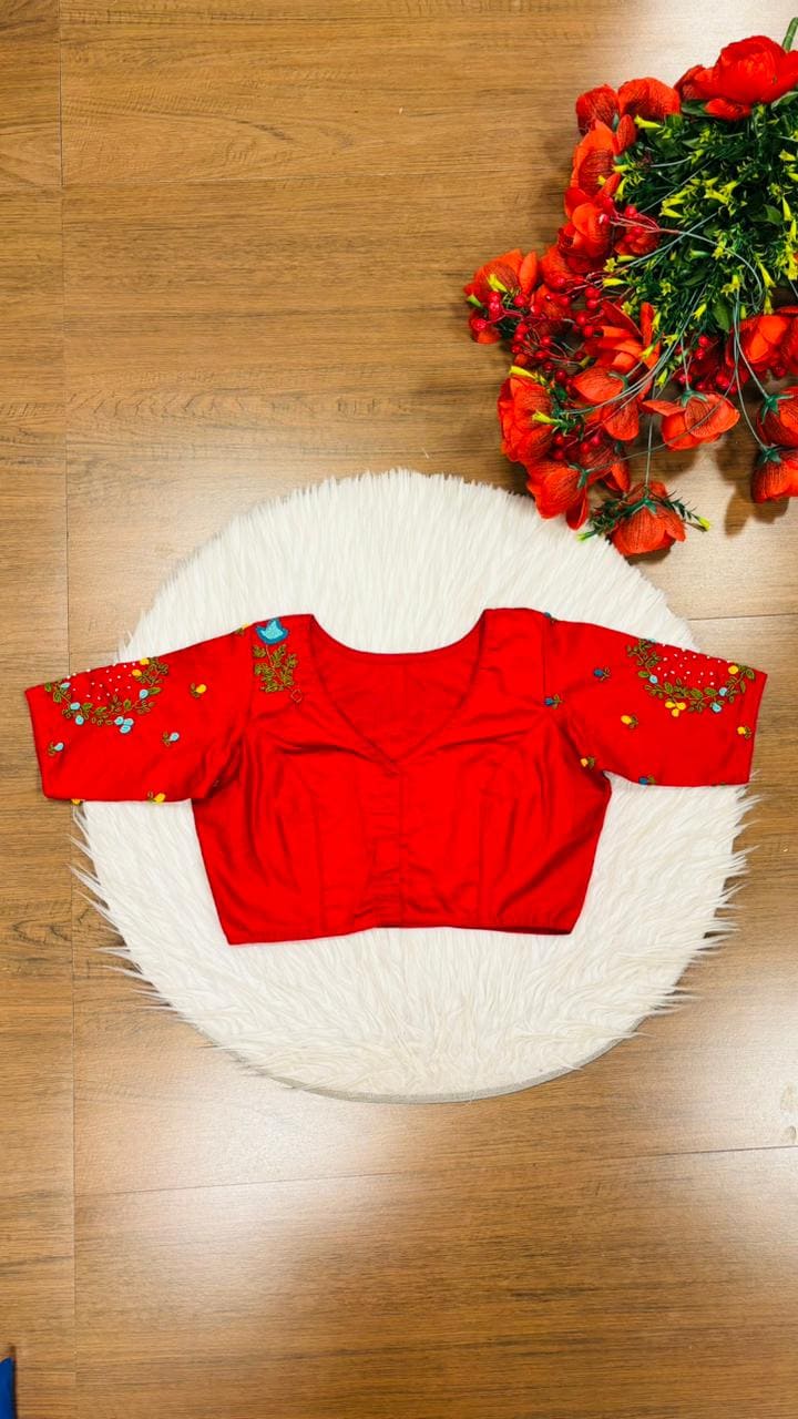 A Bloom To Remember Handwork Blouse
